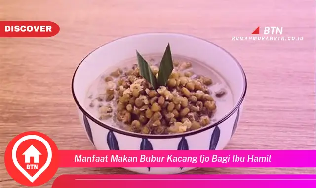 manfaat makan bubur kacang ijo bagi ibu hamil