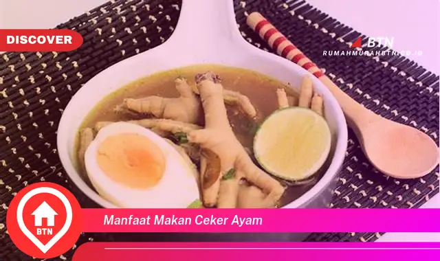 manfaat makan ceker ayam