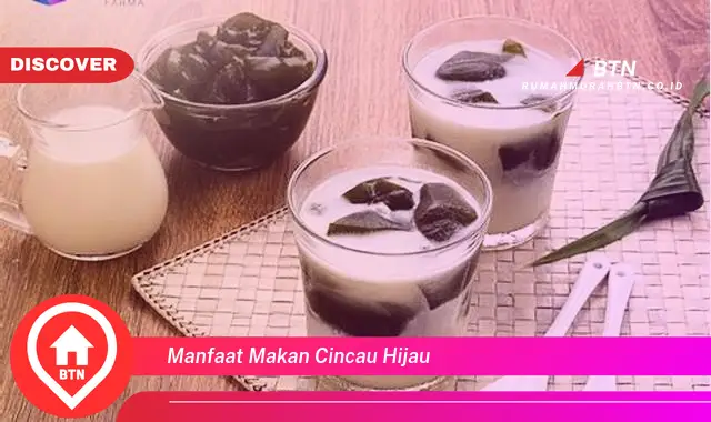 manfaat makan cincau hijau