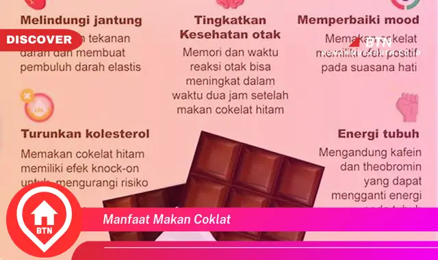 manfaat makan coklat