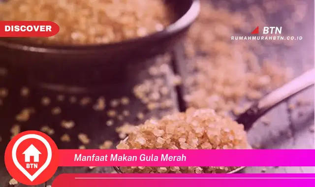 manfaat makan gula merah