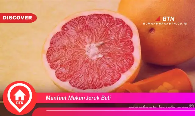 manfaat makan jeruk bali