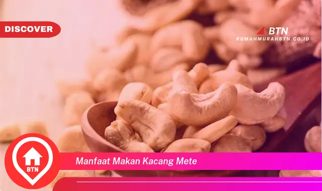 manfaat makan kacang mete