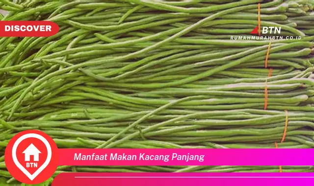 manfaat makan kacang panjang