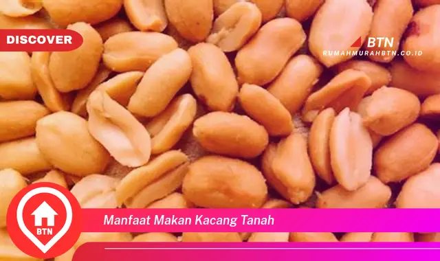 manfaat makan kacang tanah