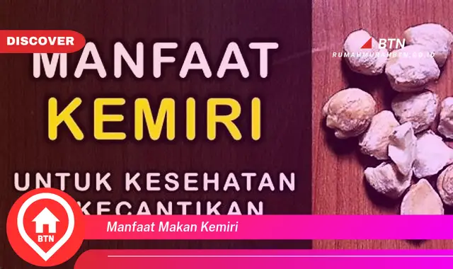 manfaat makan kemiri