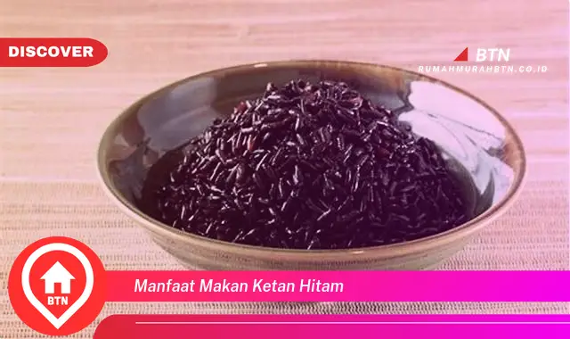 manfaat makan ketan hitam