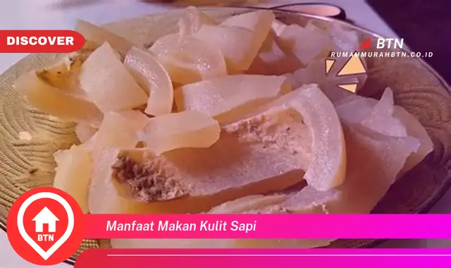 manfaat makan kulit sapi