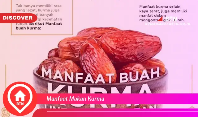 manfaat makan kurma