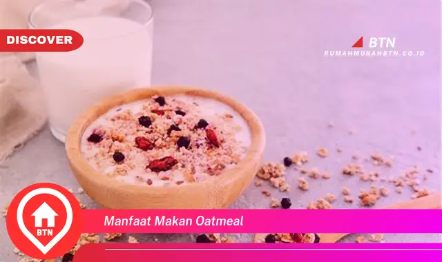 manfaat makan oatmeal