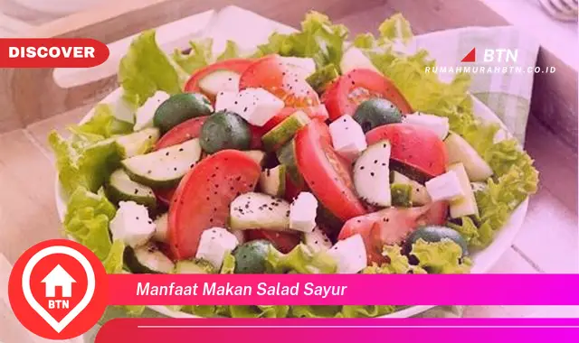 manfaat makan salad sayur