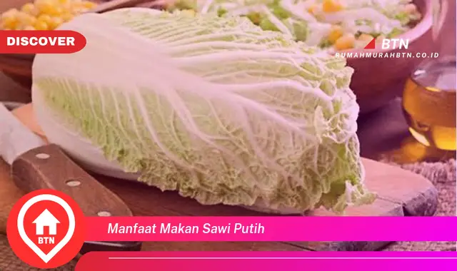 manfaat makan sawi putih