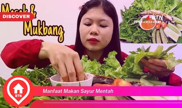 manfaat makan sayur mentah