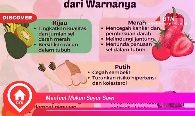 manfaat makan sayur sawi