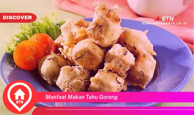 manfaat makan tahu goreng