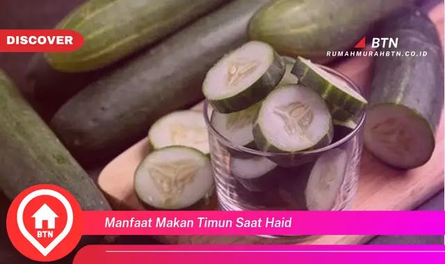 manfaat makan timun saat haid