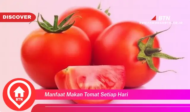 manfaat makan tomat setiap hari