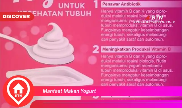 manfaat makan yogurt