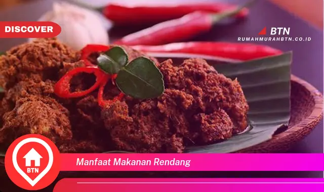 manfaat makanan rendang