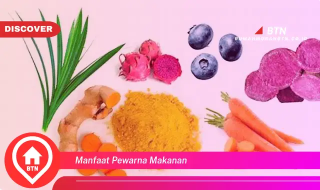 manfaat pewarna makanan