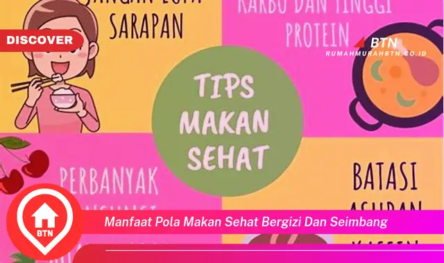 manfaat pola makan sehat bergizi dan seimbang