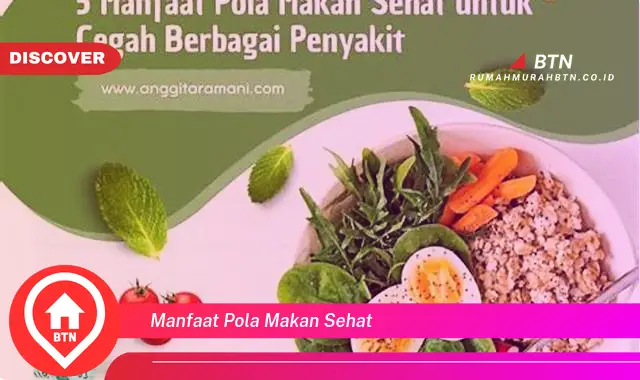 manfaat pola makan sehat