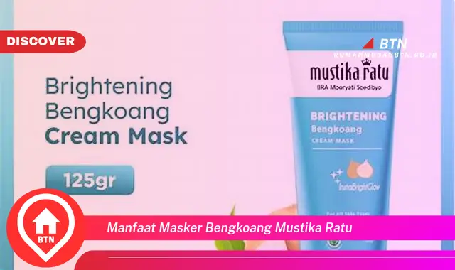 manfaat masker bengkoang mustika ratu