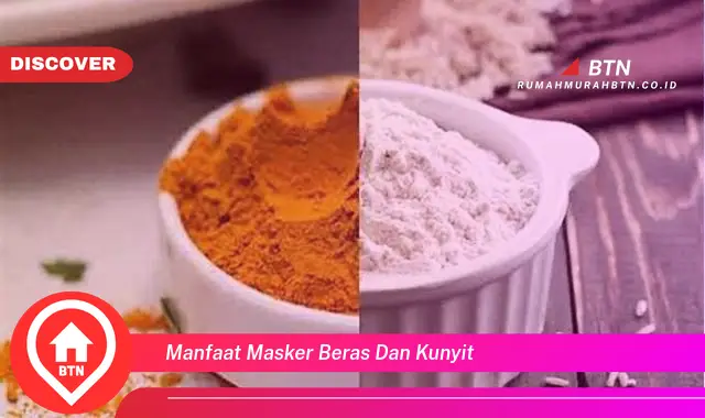 manfaat masker beras dan kunyit