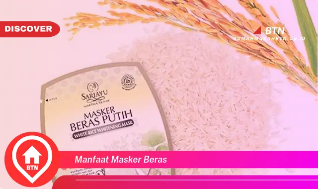 manfaat masker beras