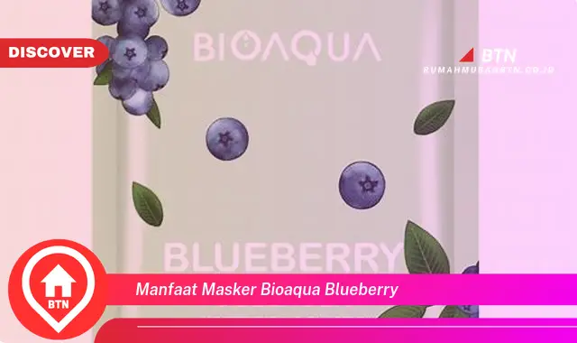 manfaat masker bioaqua blueberry