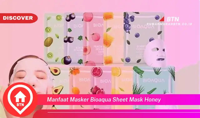 manfaat masker bioaqua sheet mask honey