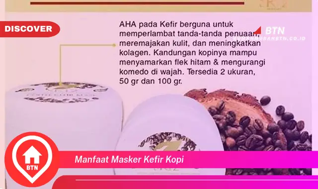 manfaat masker kefir kopi