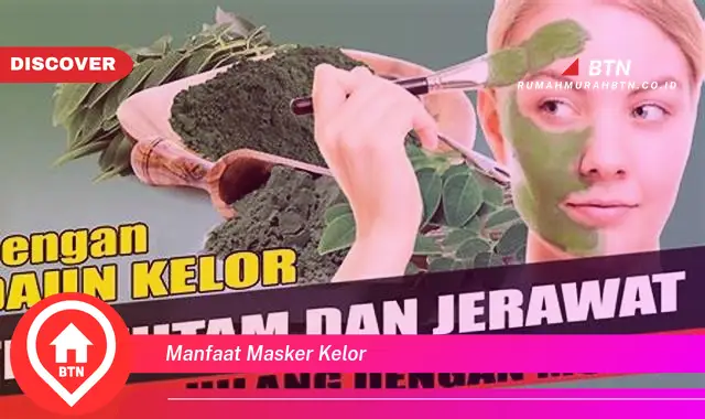 manfaat masker kelor