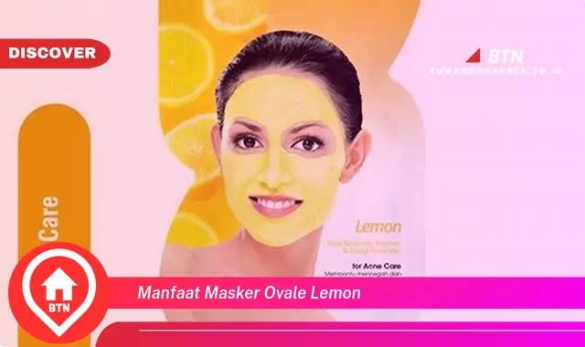 manfaat masker ovale lemon