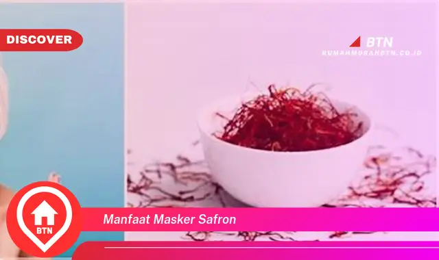 manfaat masker safron