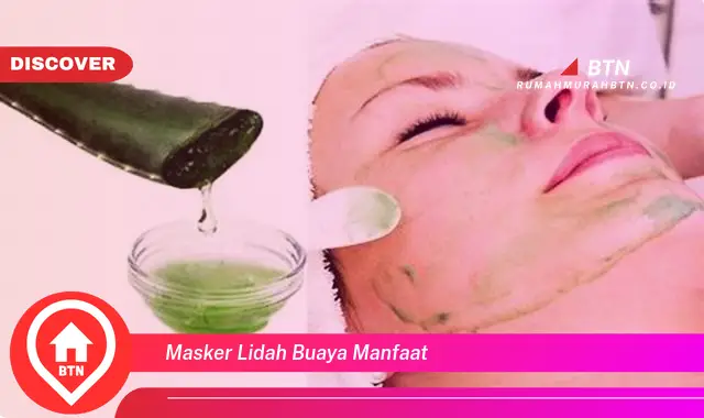 masker lidah buaya manfaat