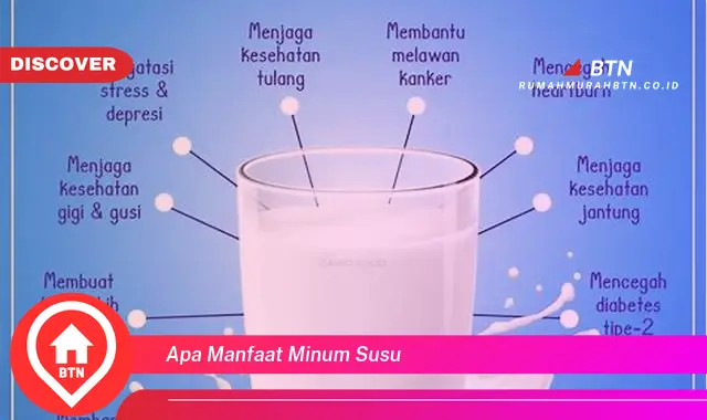 apa manfaat minum susu