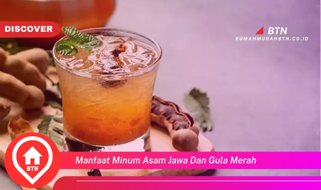 manfaat minum asam jawa dan gula merah