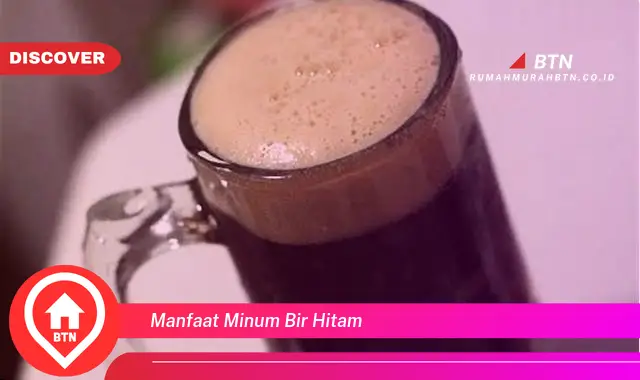 manfaat minum bir hitam