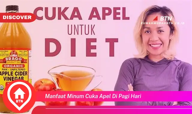 manfaat minum cuka apel di pagi hari