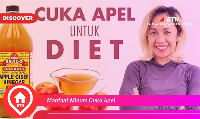 manfaat minum cuka apel