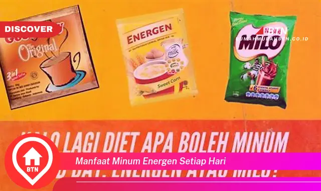 manfaat minum energen setiap hari