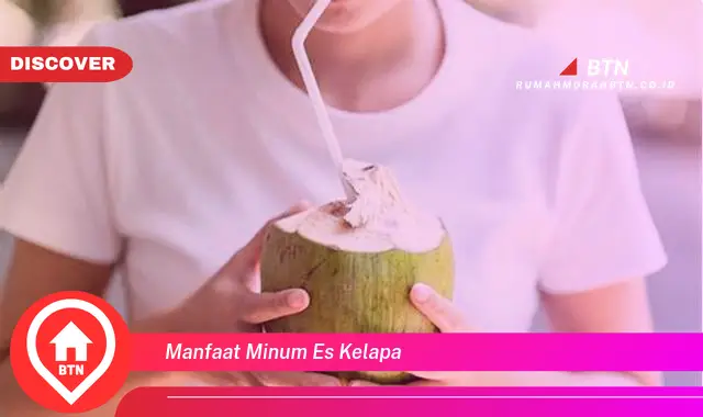 manfaat minum es kelapa