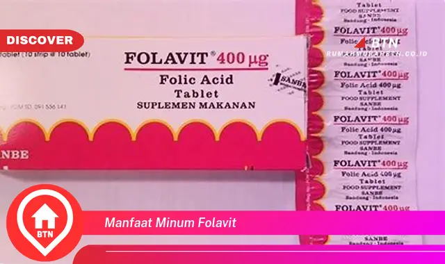 manfaat minum folavit