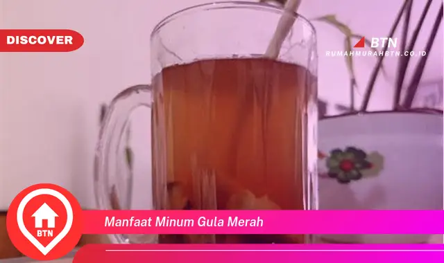 manfaat minum gula merah