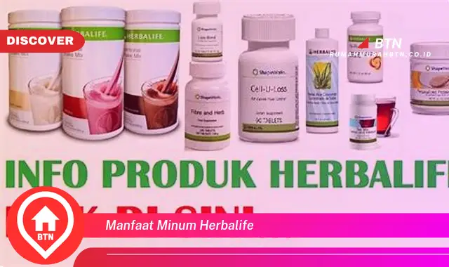 manfaat minum herbalife