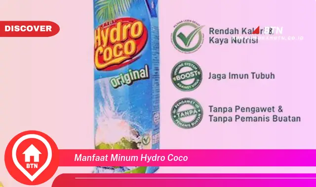 manfaat minum hydro coco