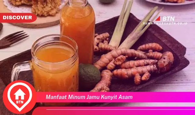 manfaat minum jamu kunyit asam