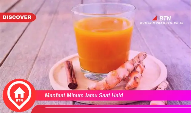 manfaat minum jamu saat haid