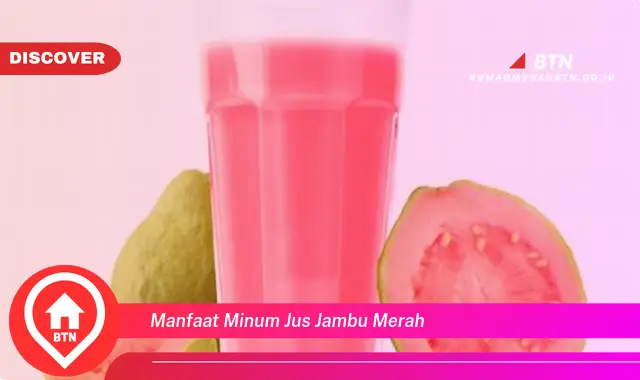 manfaat minum jus jambu merah